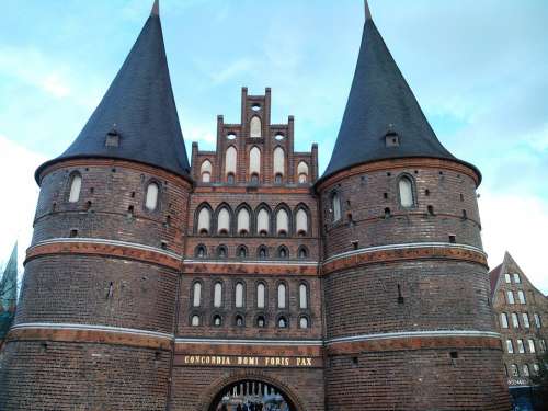 Lübeck Goal Landmark Hanseatic League