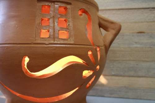 Luminaire Vase Ceramics Crafts