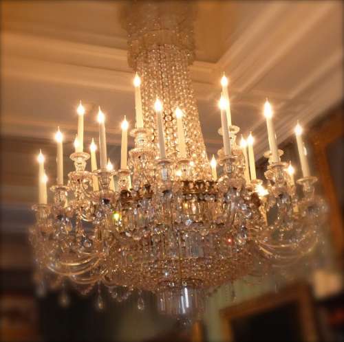 Luster Chandelier Light Luxury Elegant Vintage