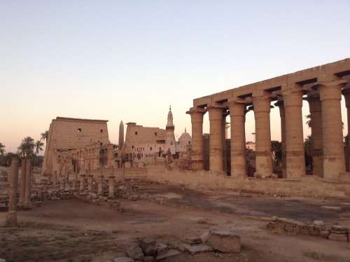 Luxor Temple Landmark Egypt Monument