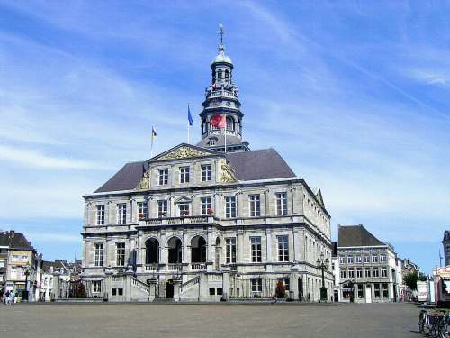 Maastricht Town Hall Historical Center Market