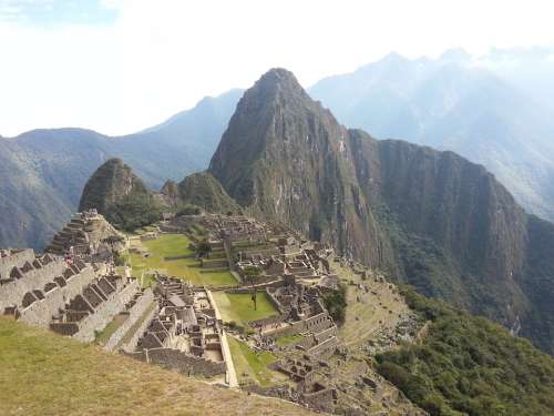 Machu Pichu Peru Mountains Ruins
