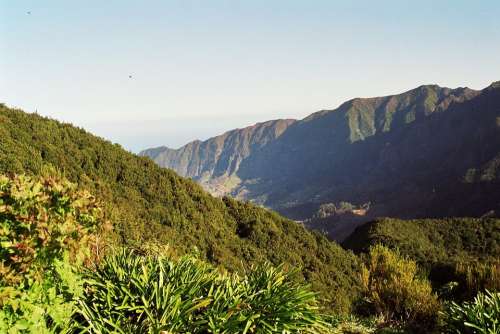 Madeira Highlands Mountains Summit Levada Hiking