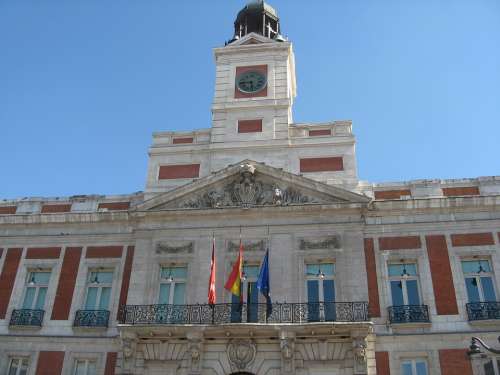Madrid House Spain Landmark Culture Plaza