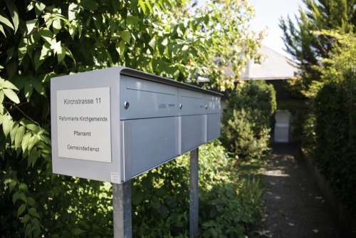 Mailbox Input Letter Boxes Post