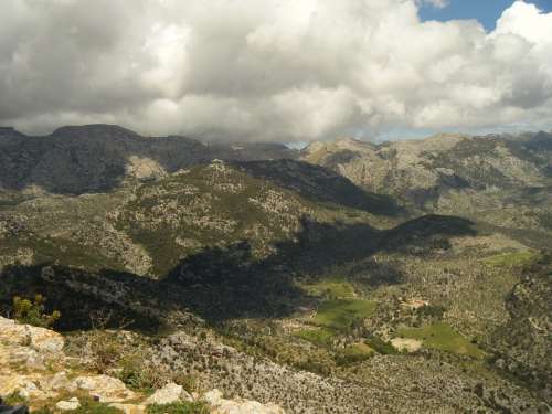 Majorca Hill Mountain Tree Forest Mountains