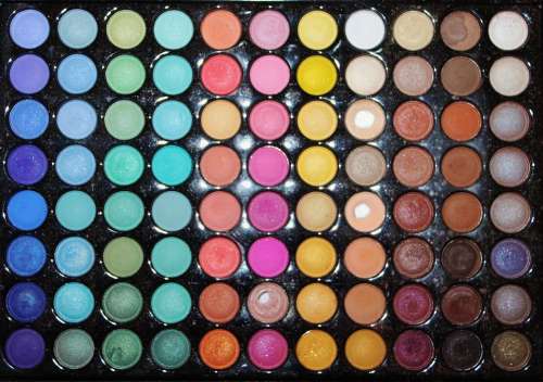 Make-Up Box Make Up Colorful Eye Shadow Lippgloss