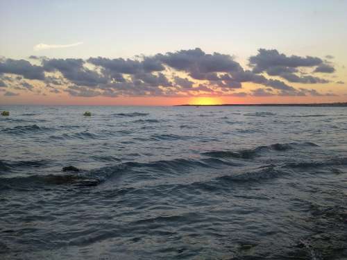 Mallorca It Trenc Summer South Sunset Beach Sea