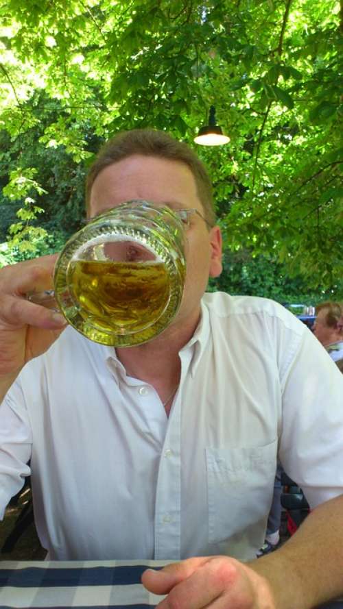 Man Thirst Drink Person Beer Krug Beer Mug