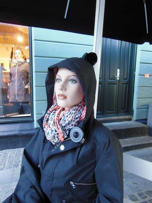 Mannequin Doll Detail Ace Shopping Clothes Black