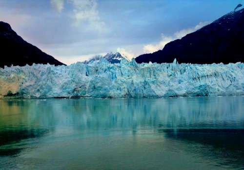 Margerie Glacier Glacier Alaska Blue National Park