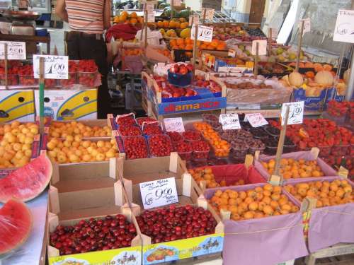 Market Palermo Italy