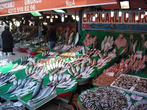 Market Fish Istanbul Kumkapu