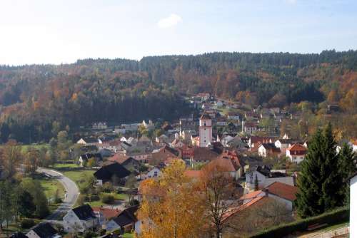 Market Town Breitenbrunn Altmühl Valley