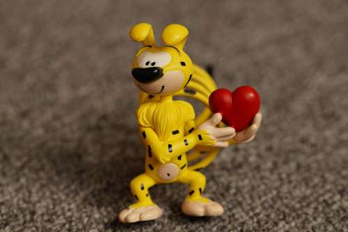 Marsupilami Comic Cartoon Cartoon Character Figure