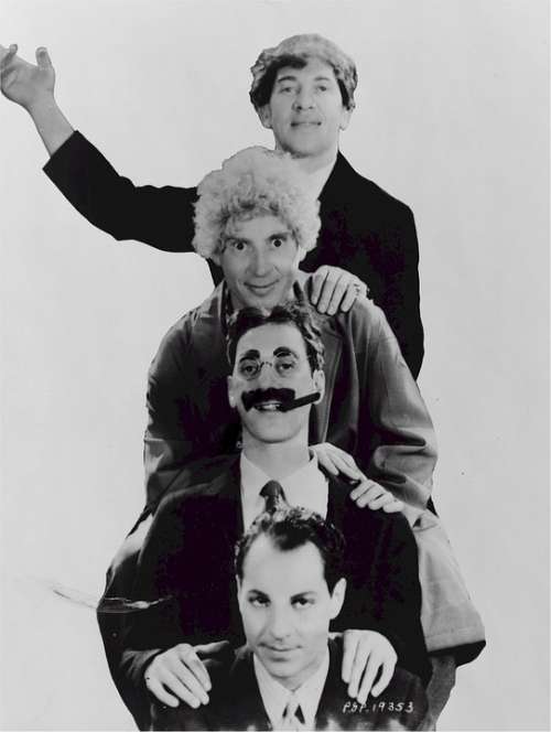 Marx Brothers Chico Harpo Groucho Zeppo American