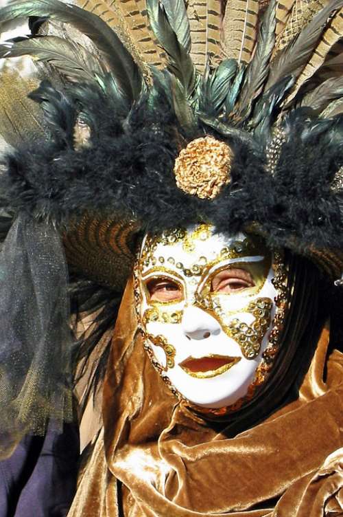Mask Carnival Venice Carnival Of Venice Italy