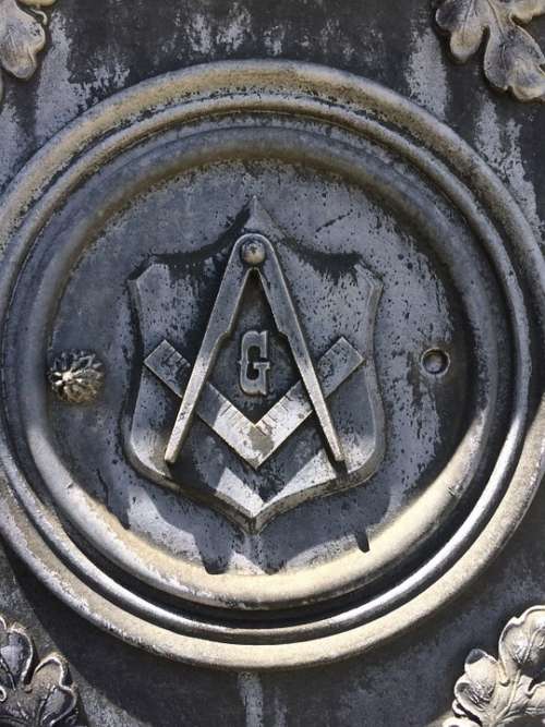 Masonic Symbol Pattern Texture