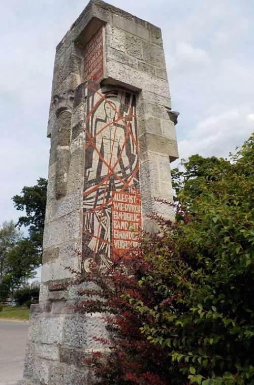 Masonry Monument Stones Painted Tourism Austria