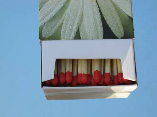 Matchbox Matches Box Close Decoration Burn Fire