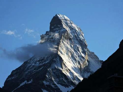 Matterhorn Zermatt Mountains Alpine Switzerland