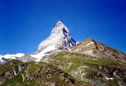 Matterhorn Zermatt Mountains Alpine Switzerland