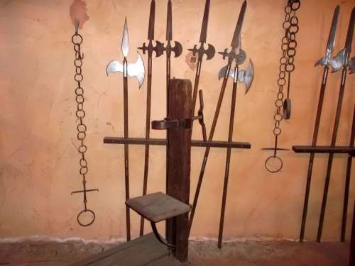 Medieval Torture Chains Arms