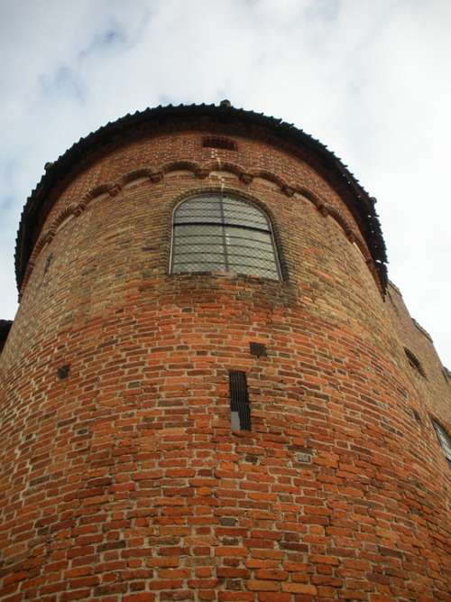 Medieval Castle Detail Corner Tower Architecture