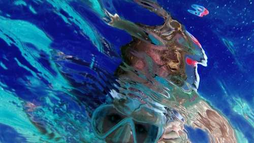 Mediterranean Sea Beach Snorkel Dive Diving Mask