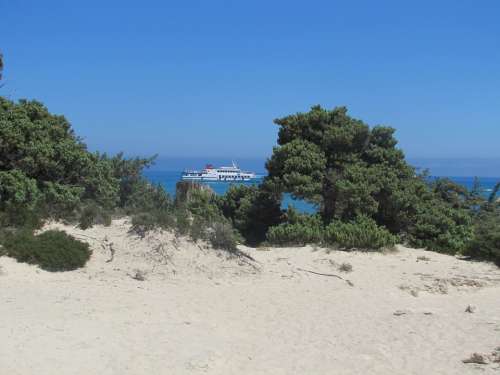 Mediterranean Beach Sand Sun Island Of Crete