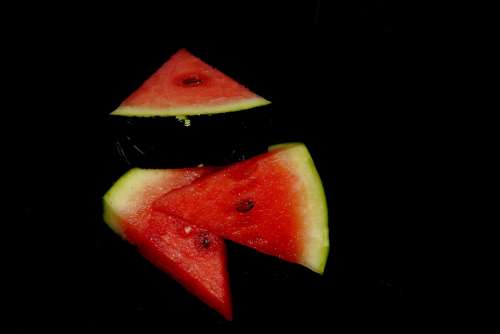 Melon Watermelon Red Green Nature Fruit