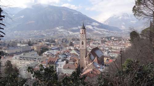 Meran South Tyrol Italy City