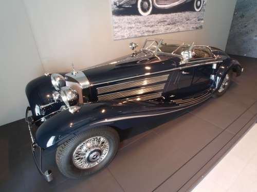Mercedes Benz 1936 Car Automobile Engine