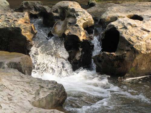 Merit Falls Mendenhall Ms Water Running Nature