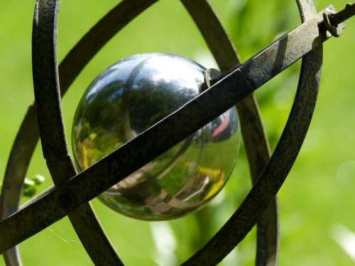 Metal Ball Chrome Garden Decoration Reflection