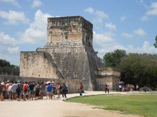 Mexico Coba Temple Ruin Aztecs Inca Maia