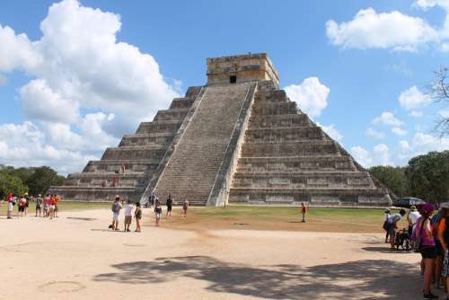 Mexico Chichen Itza Pyramid Kukulcan
