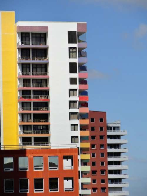 Miami Downtown Skyline Florida Architecture Urban