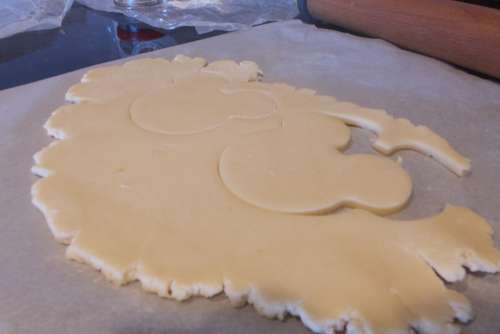 Mickey Mouse Cookie Cookie Baking Mouse Ears