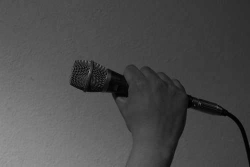 Microphone Recording Studio Music Singing Art