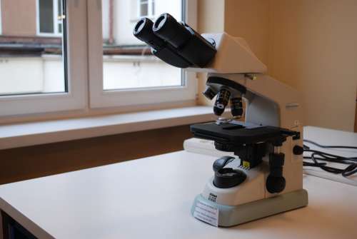Microscope Laboratory Hospital Lab Diagnostics