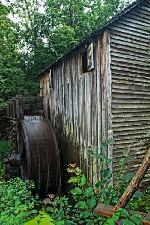 Mill Grist Cabin Rustic Historical Barn Buildings
