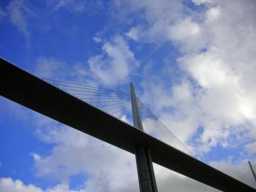 Millau Bridge Span Bridge Engineering Construction