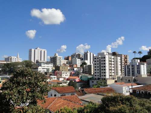 Minas Brazil Lavras Mines General Buildings City