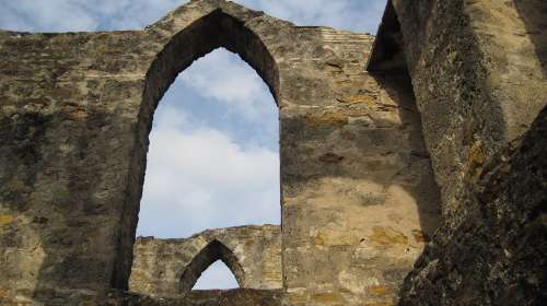 Mission San Jose San Antonio Archway Texas