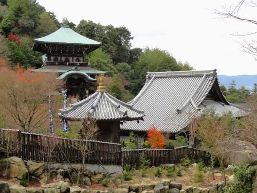 Miyajima Japan Temple Buildings Temples Faith