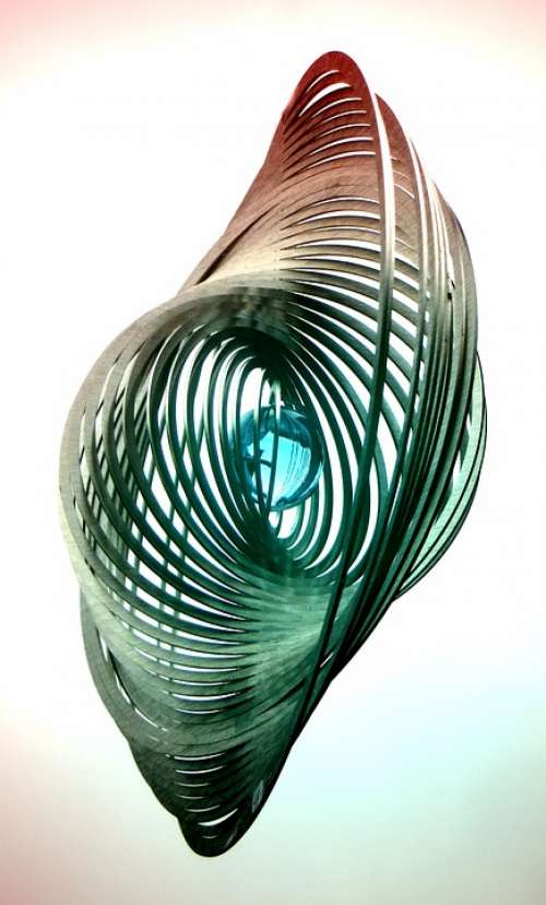 Modern Art Decoration Windspiel Cover Jewelery Ball