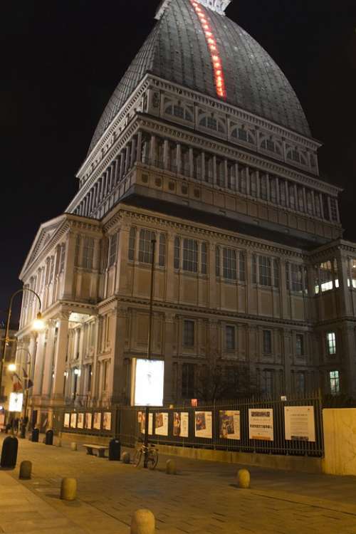 Mole Antonelliana Turin Landmark Building Town