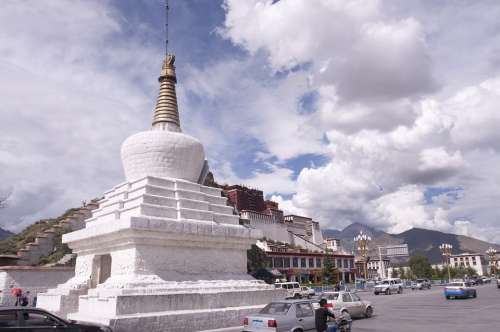 Monastery Tibet Tibetan Potala Palace Lhasa China