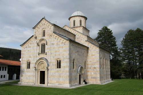 Monastery Kosovo Chapel Church Religion Religious